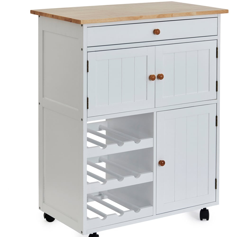  Kitchen Trolley - White One Size