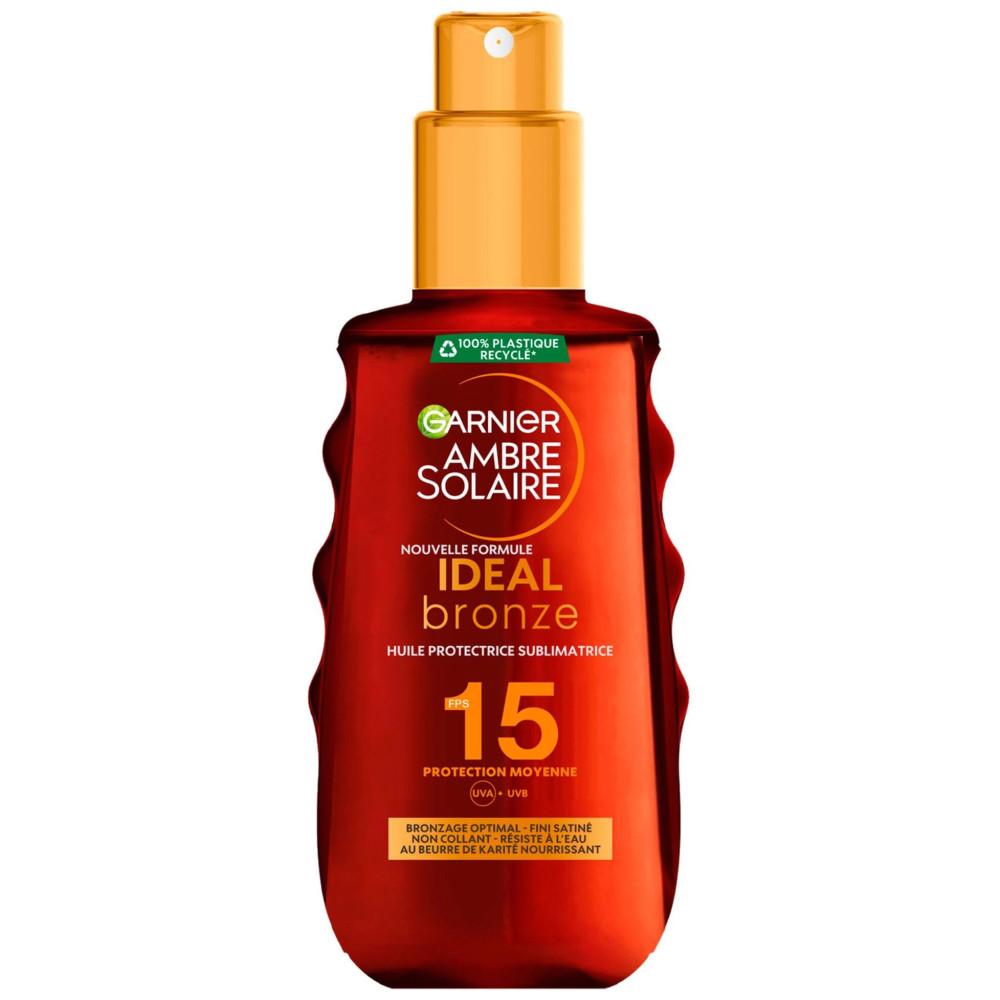 Garnier - Ideal Bronze Protective Oil SPF 15 Ambre Solaire - 150 ml