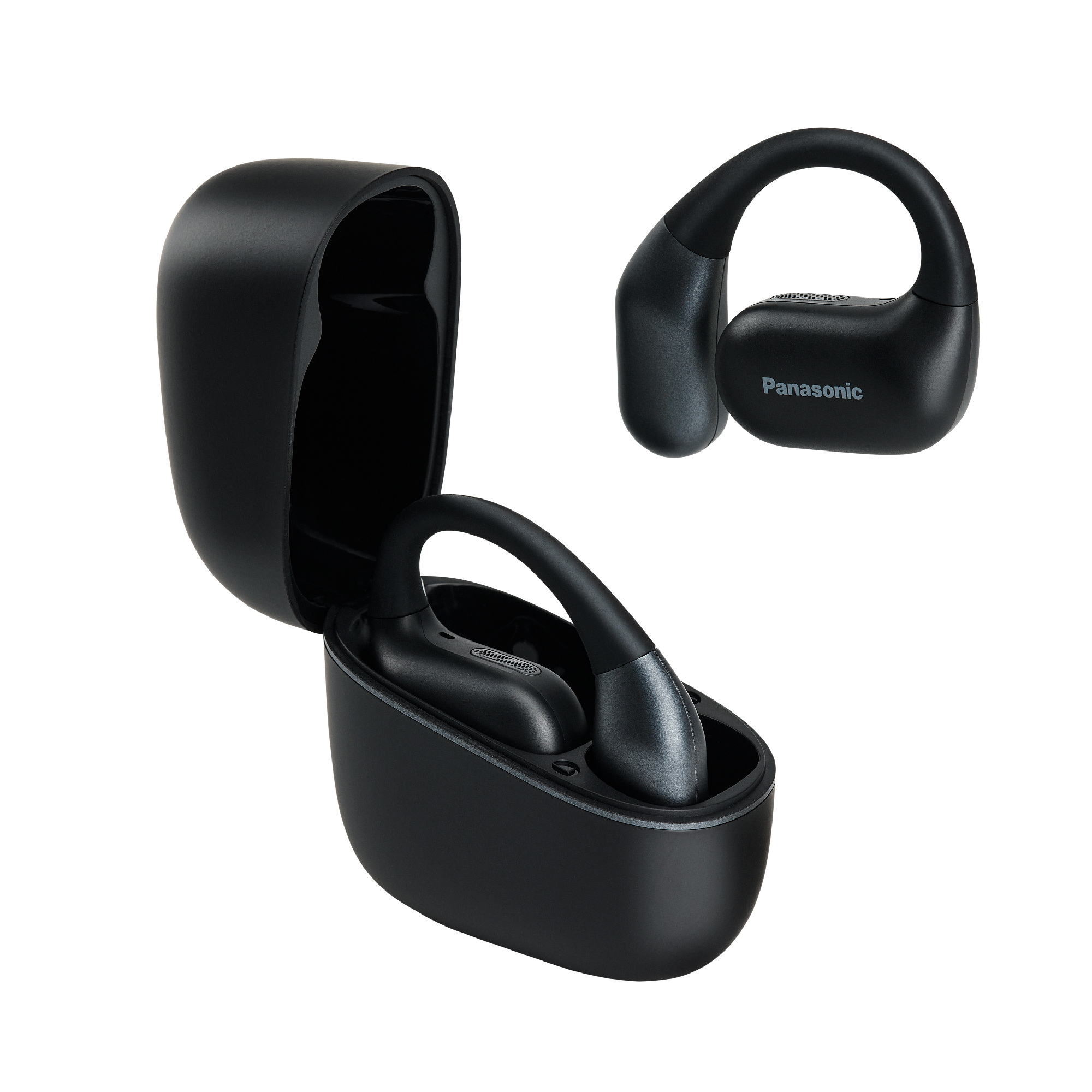 Panasonic True Wireless Open Earphones - Black Rb-f10de-k