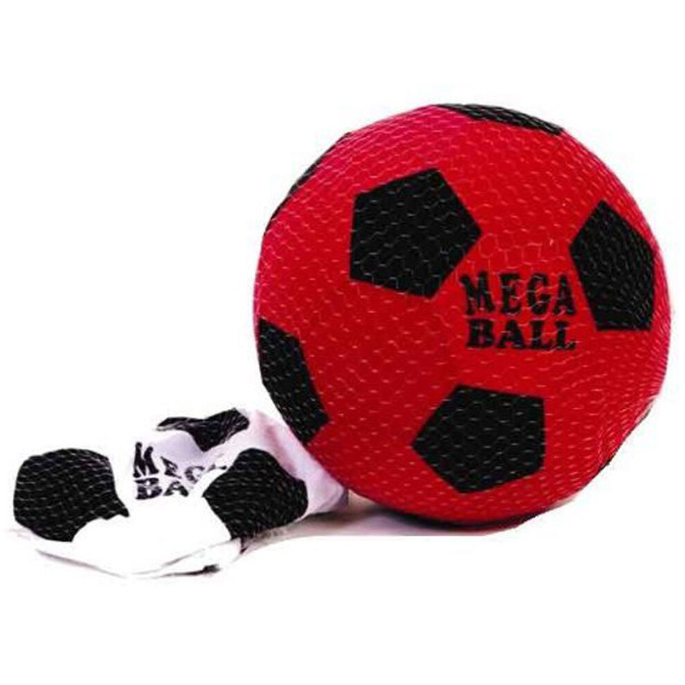 Kandy Toys 18\" Giant Mega Ball Inflatable Football Soccer Kids Garden Beach Colourful Toy