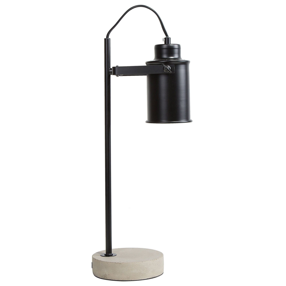 Beliani Desk Lamp Mundaka Adjustable Metal Black