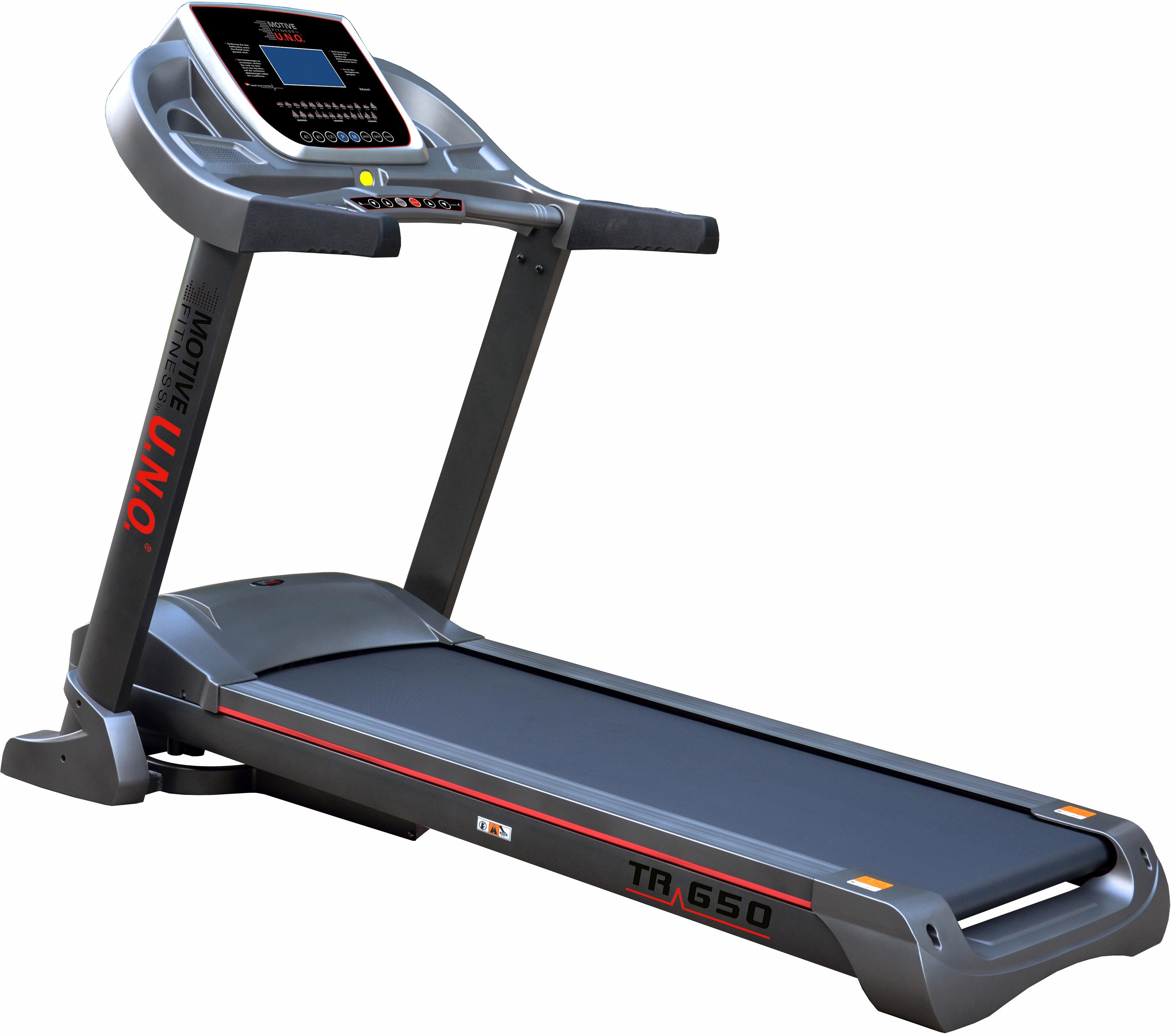 Robert Dyas Motive Fitness MOTIVEfitness by UNO TR650 Programmable Power Incline Motorised Treadmill