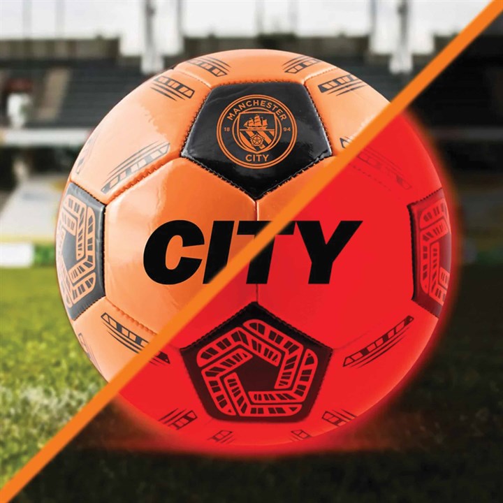 Manchester City FC Led Glow Football