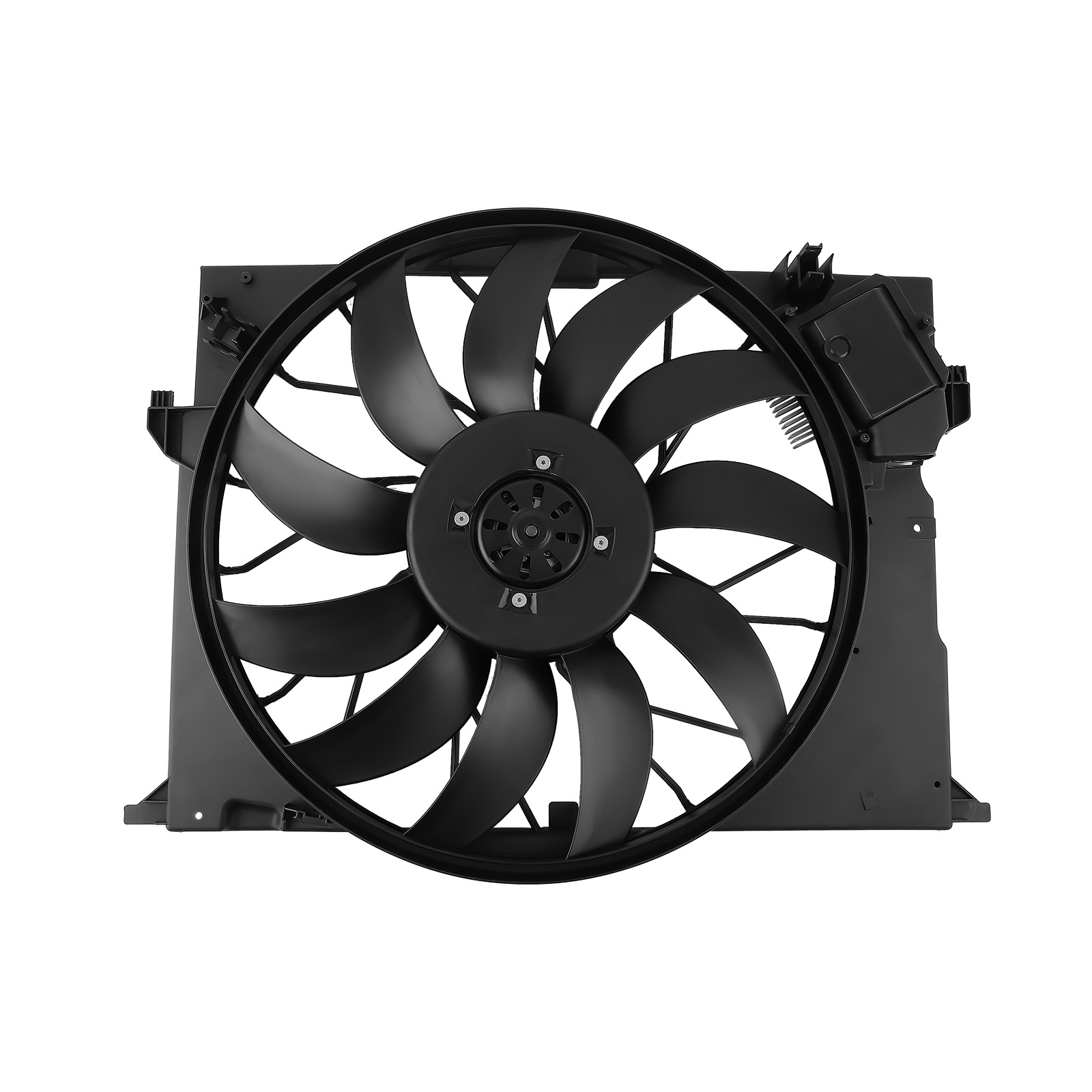 MaXpeedingrods Radiator Cooling Fan Assembly compatible for Mercedes-Benz CL600/CL65/S350/S63 2115001893