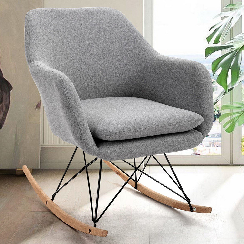 Francis Rocking Chair - Grey