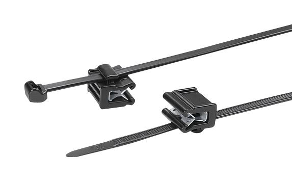 HELLERMANNTYTON 156-00010 Cable Tie, 200mm, Nylon 6.6 Hs/hir, 225N