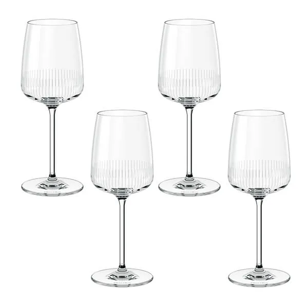 Villeroy & Boch Afina Set Of 4 White Wine Glasses