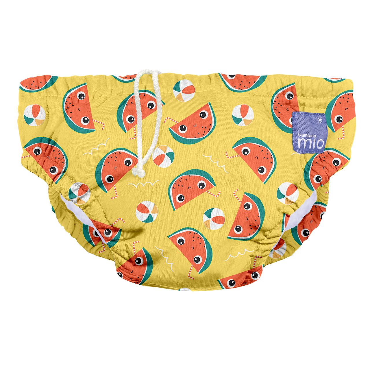 Bambino Mio Reusable Swim Nappy, Swim Nappies, Yellow, Large