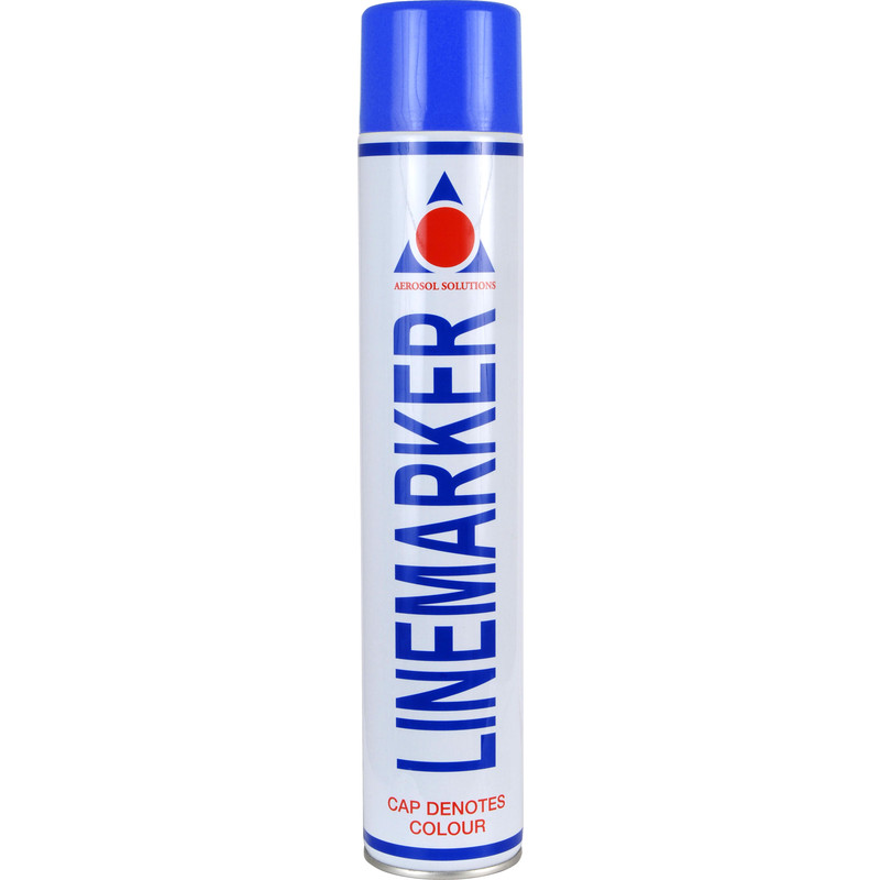 Line Marking Spray Paint 750ml in Blue Acrylic