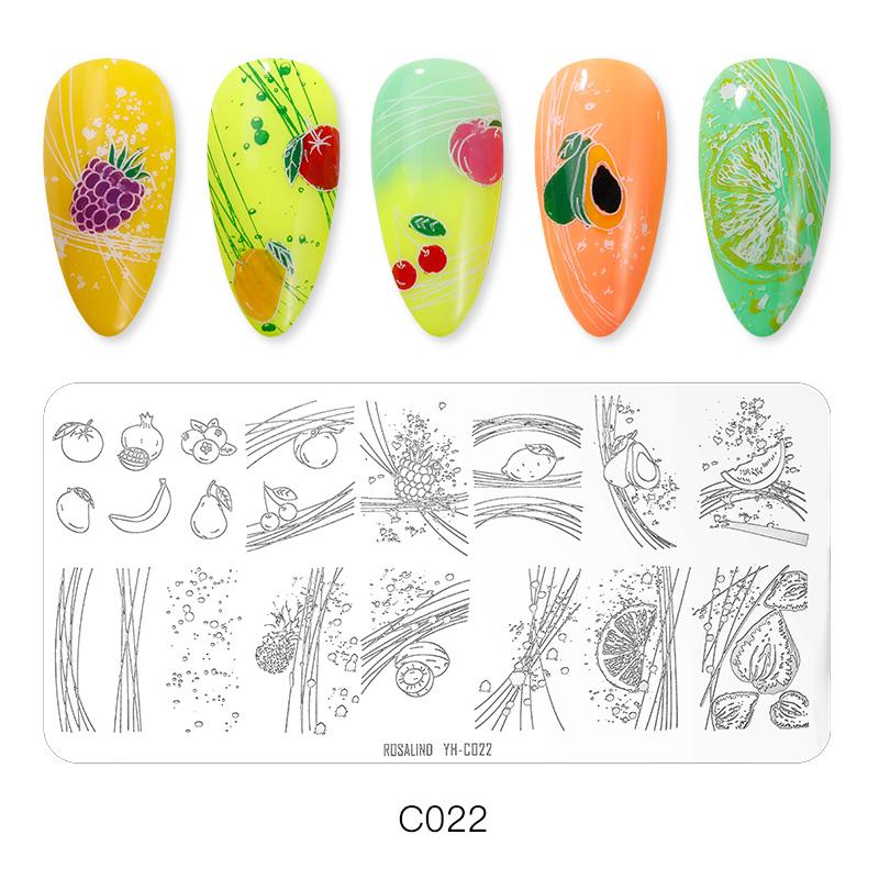 ROSALIND Gel Polish Stamping Paint Hybrid Lacquer Uv Nail Polishes Nail Art Manicure Stamping Plate