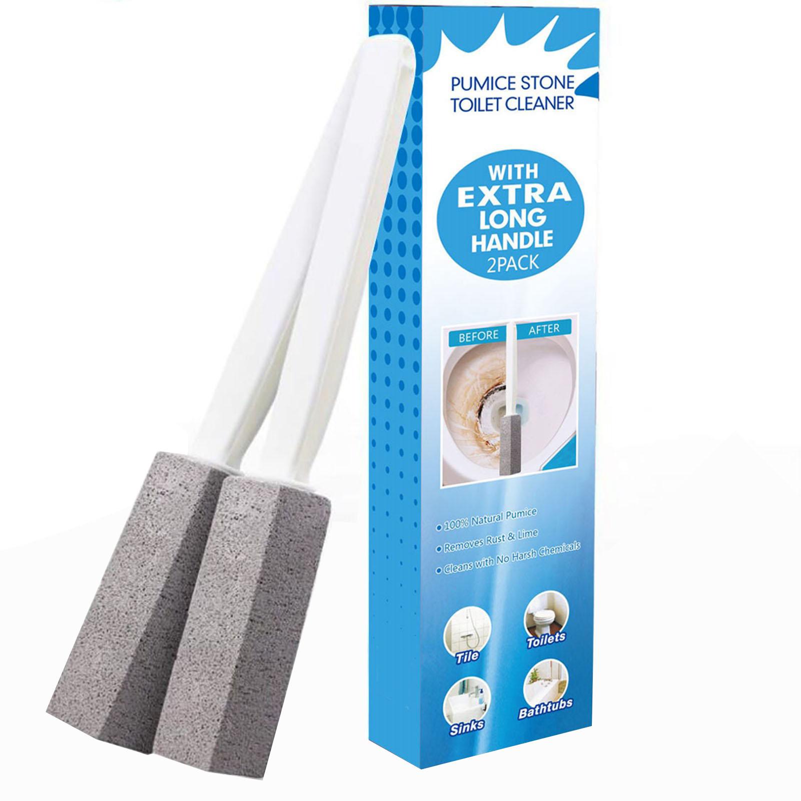 Health & Beauty PRODUCT 2Pcs Stone Toilet Cleaner Pumice Stone Toilet Cleaner Brush with Long Handle for Bathroom Kitchen