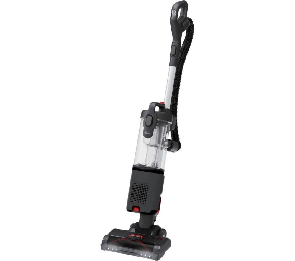Hoover Turbo Style Hl2 Pets Hl210ptt Upright Bagless Vacuum Cleaner - Titanium & Red, Black,red