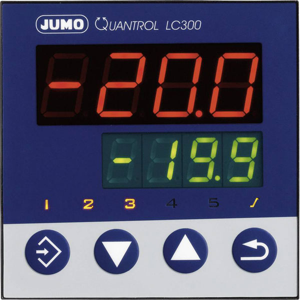 Jumo QUANTROL PID Temperature Controller, 96 x 96mm, 2 Output Logic, Relay, 110 → 240 V ac Supply Voltage PID