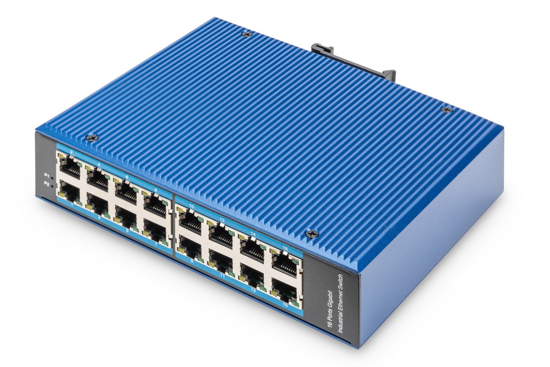 Digitus Industrial 16-Port Gigabit Switch, unmanaged