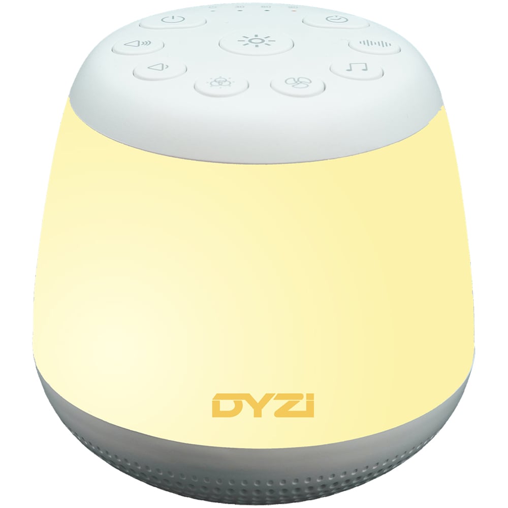 DYZI Multifunctional Portable White Noise Machine Baby Adults Kids Sleep Aid 24 Sounds Rgb Light