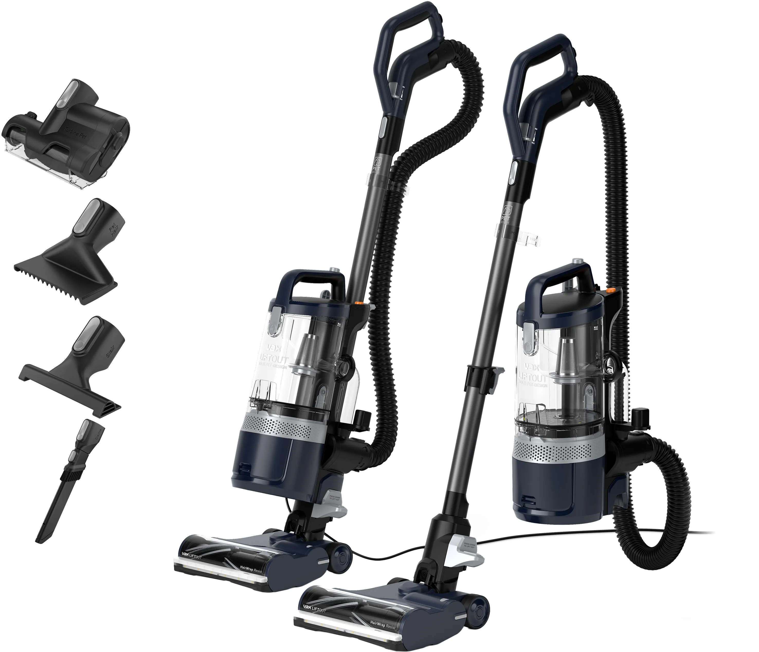 Vax Liftout Multi Pet-design Cdup-lopa Upright Vacuum Cleaner, Blue