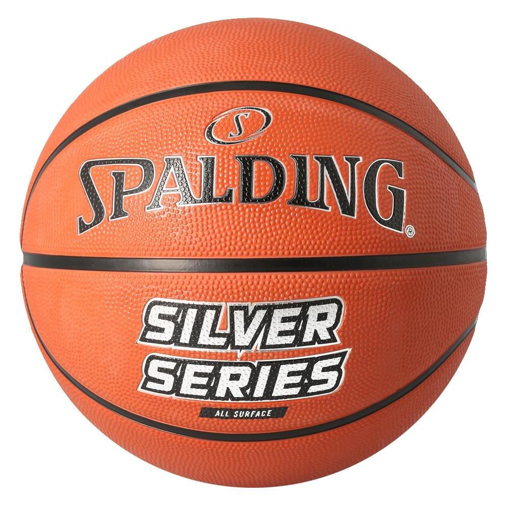 Spalding Silver Basketball - Orange
