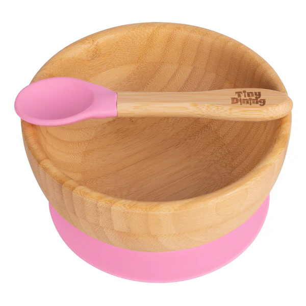 Children's 2 Piece Dinnerware Set, Service for 1 pink