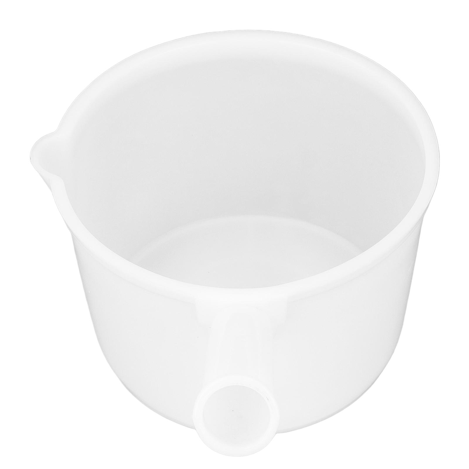 Vestidos Water Ladle Plastic Short Handle for Agricultural Garden Bath Kitchen Pour Vegetables White