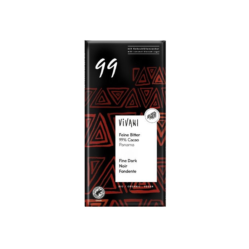 Vivani Dark 99% Panama Cocoa 80g