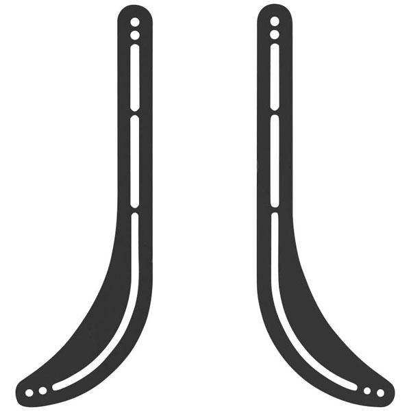 My Wall HZ21L Soundbar mounting brackets Rigid Black 1 pc(s) Speak...