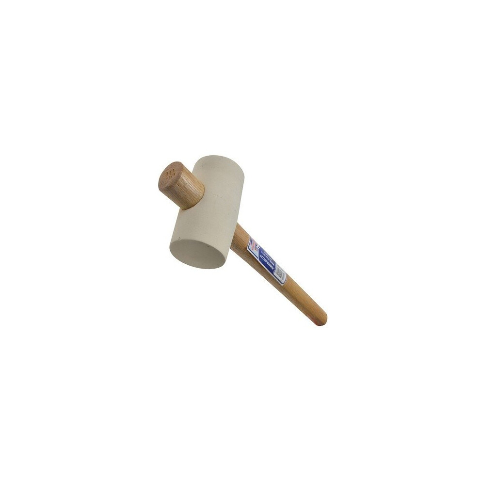 Faithfull FAIRMW214 Rubber Mallet - White 567g (20oz)