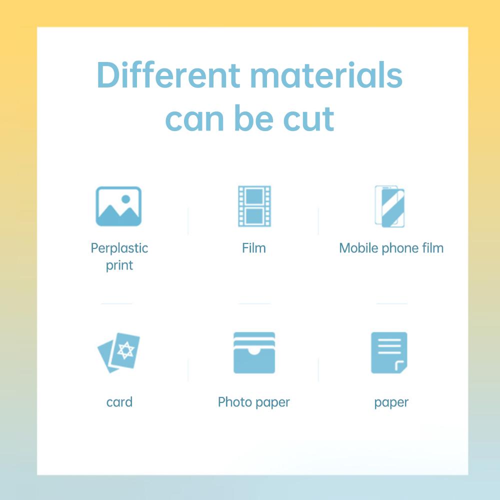 TOMTOP JMS KWtrio 4in1 Mini Paper Trimmer Rotary Cutter 23cm Cut Length for A3 A4 Paper Width Desktop Paper