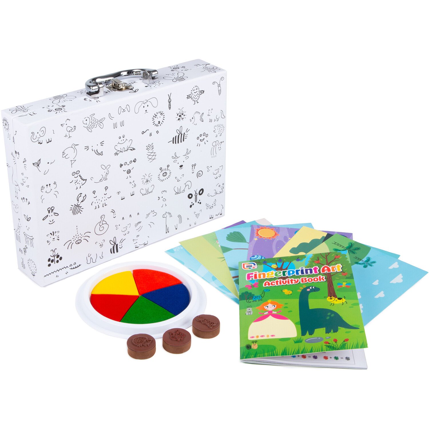 Craft Hub Fringerprint Art Activity Case
