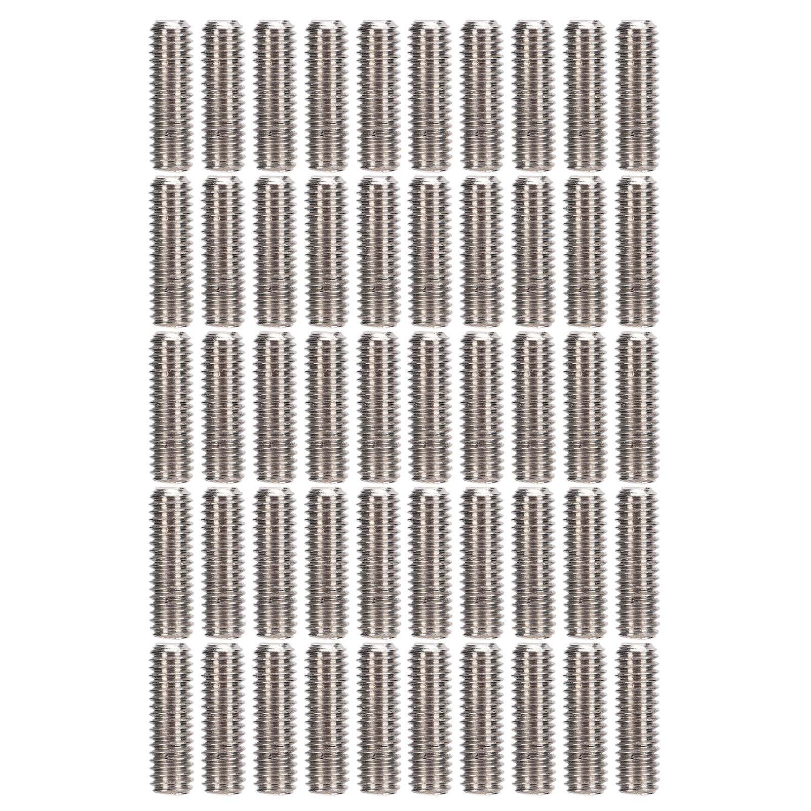 Vestidos 50Pcs Set Screw A2?70 Stainless Steel Grub Screws Assortment Kit Hardware Fasteners SetM3x10