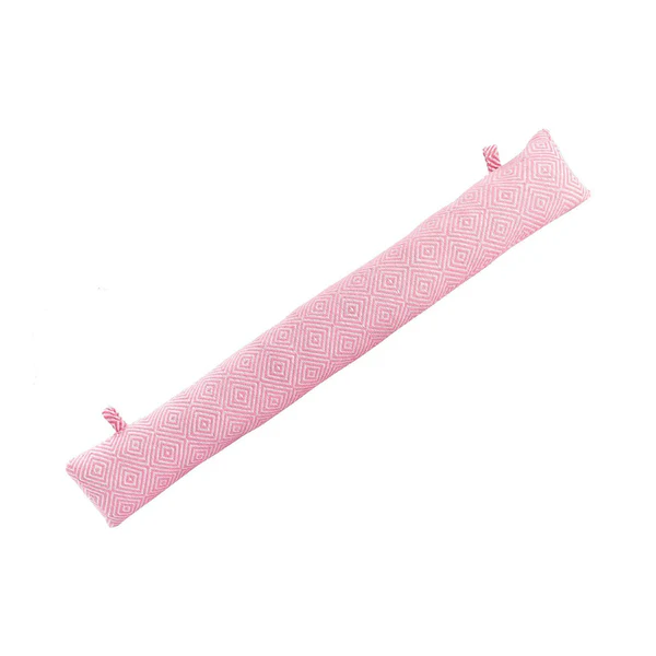Fabric Draught Excluder pink