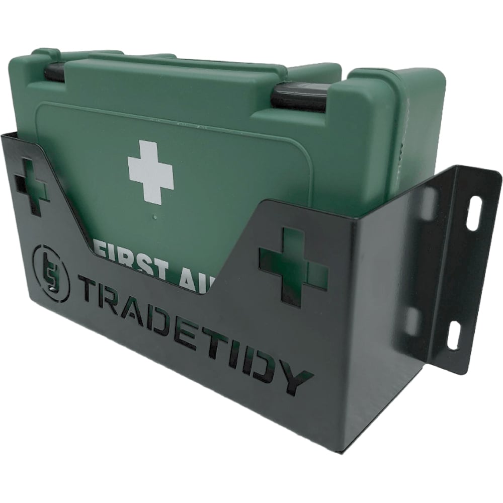 Tradetidy First Aid Kit Holder Comes with First Aid Kit Black