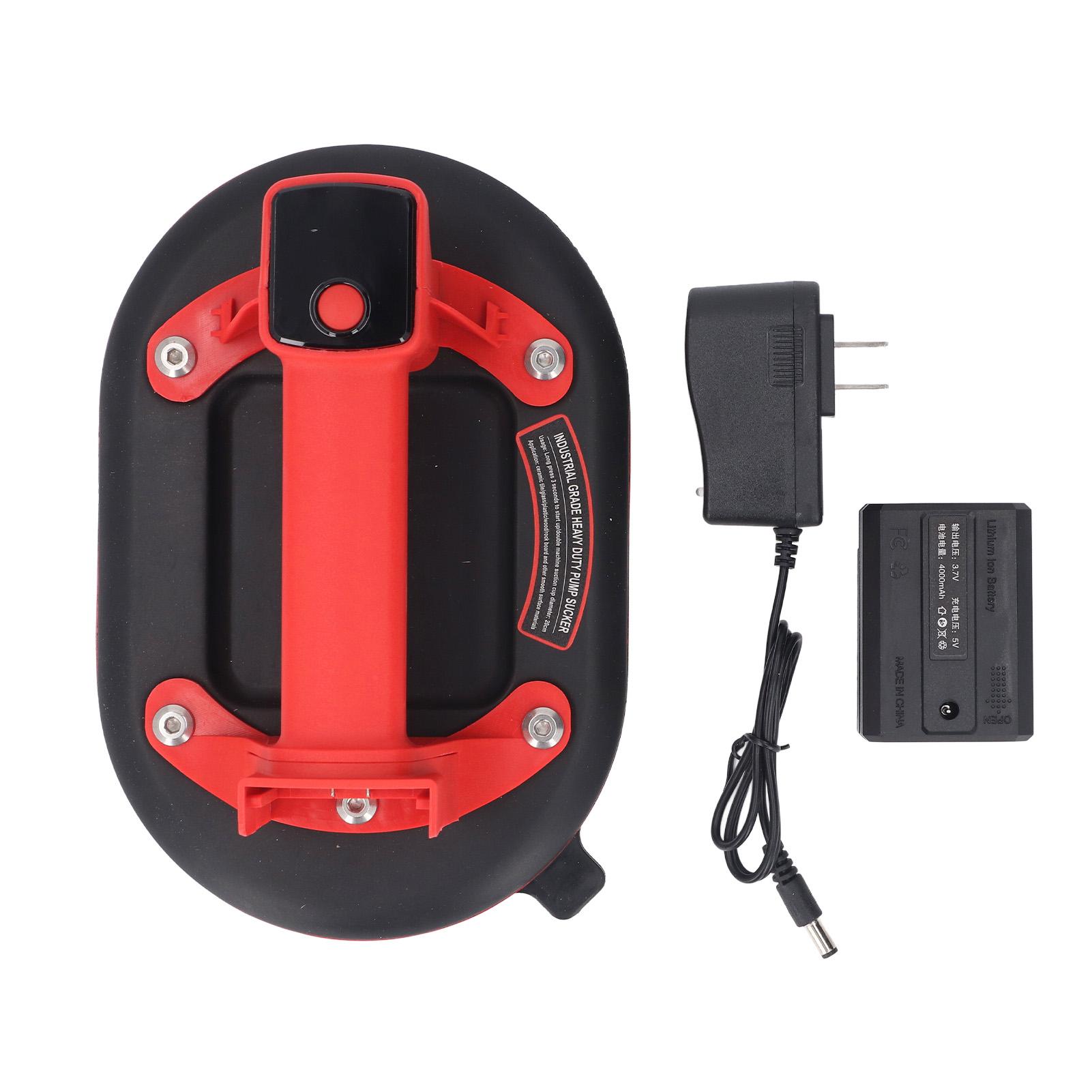 Vestidos Electric Vacuum Suction Cup Aluminum Automatic Handheld Vacuum Glass Lifter for Glass Ceramic Tile