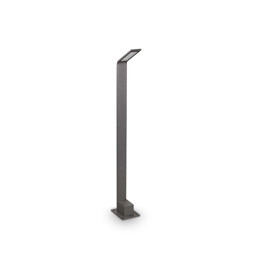 Ideal Lux Lighting The Italian Collection N25593 The Italian Collection AGOS BIG 4000K LED Outdoor Post Light - Anthracite Grey