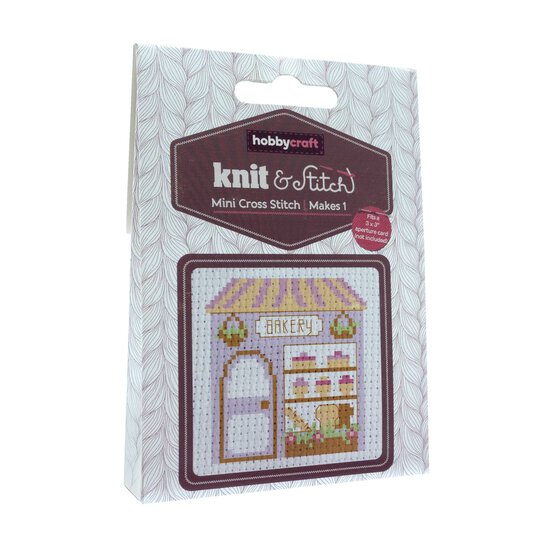 Hobbycraft Mini Shopfront Cross Stitch Kit