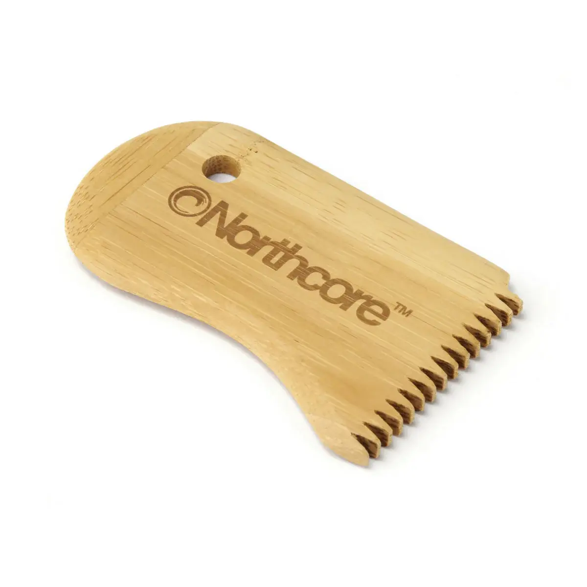 Northcore Bamboo Surf Wax Comb - Brown