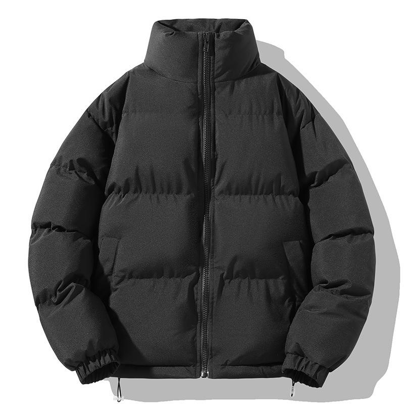 WEFT Men's Cotton-padded Jackets Men's Thick Cotton-padded Jackets Winter Jackets Men's Jackets New Men's Cotton-padded Jackets Men's Trendy Men's Trendy 4XL black