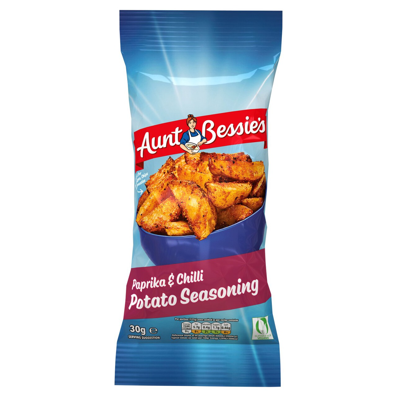 Aunt Bessie's Paprika & Chilli Potato Seasoning