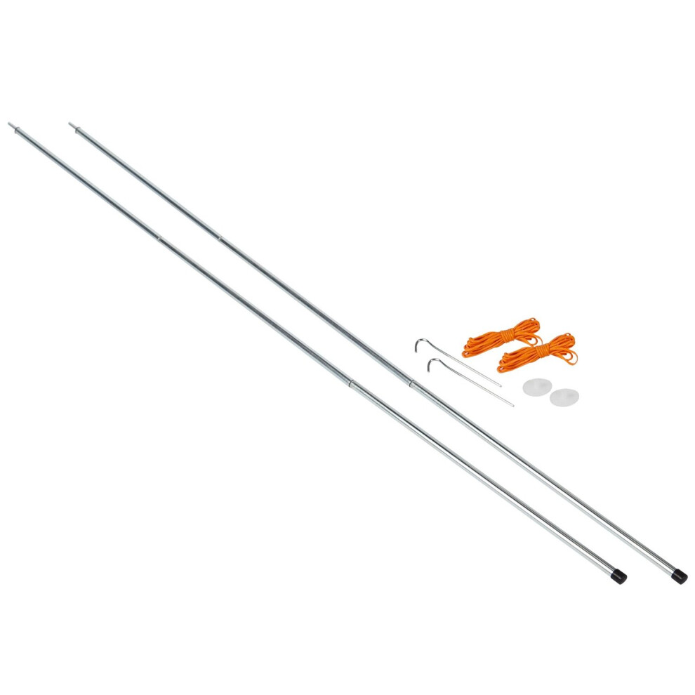 Vango Adjustable Steel Poles - 180-220cm