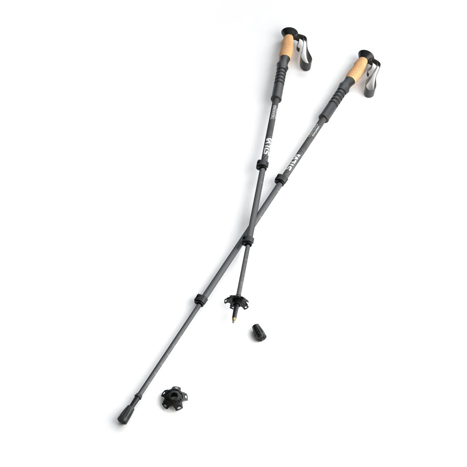 SILVA Trekking Poles Aluminium Cork