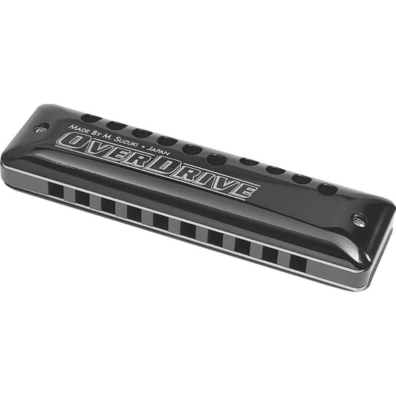 Suzuki Suzuki 10 Hole Harmonica Over Drive Mr-300 A Key