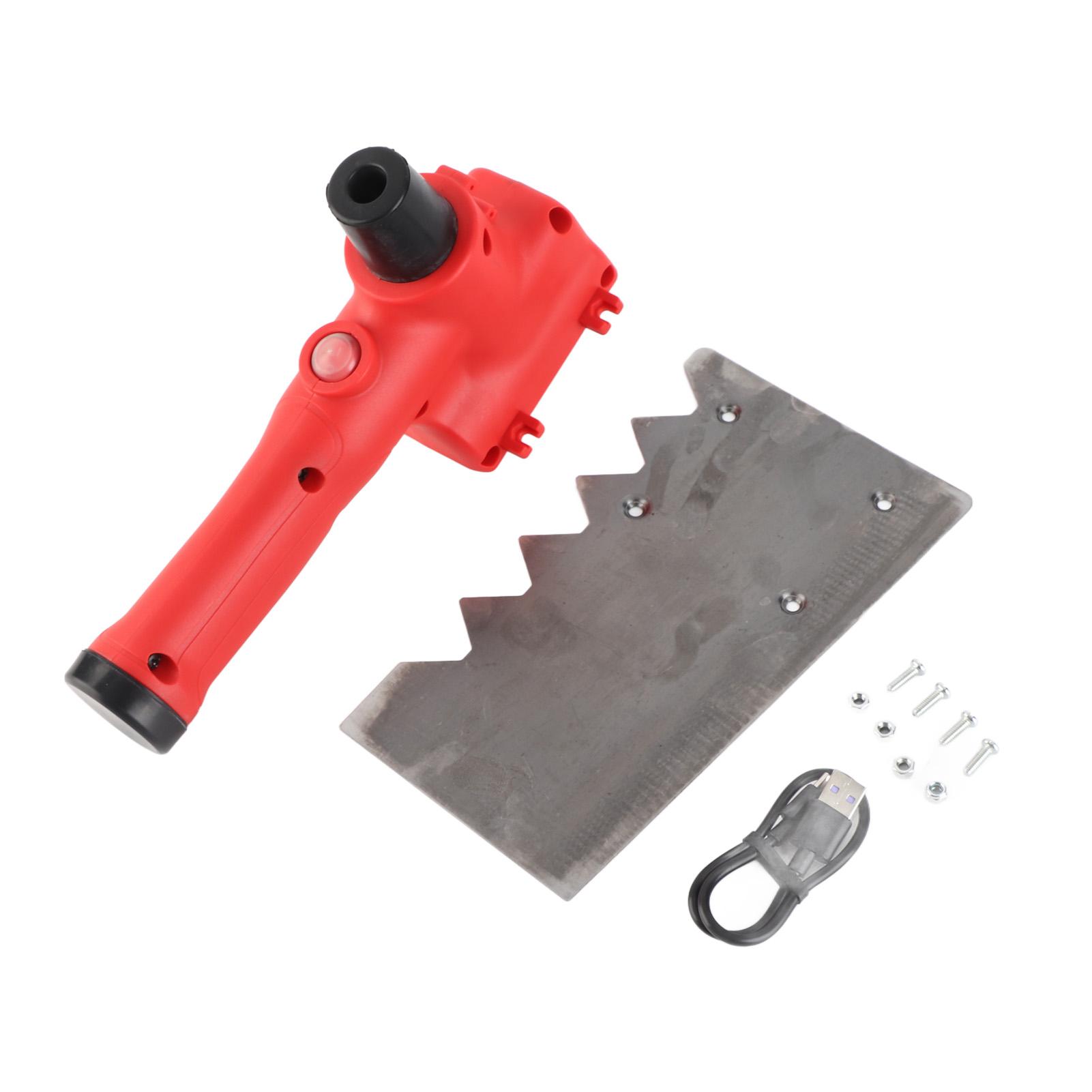 Koogeelife Electric Trowel Flat Plate Tile Vibration Plastering Tool Concrete Cement Vibration Machine Built