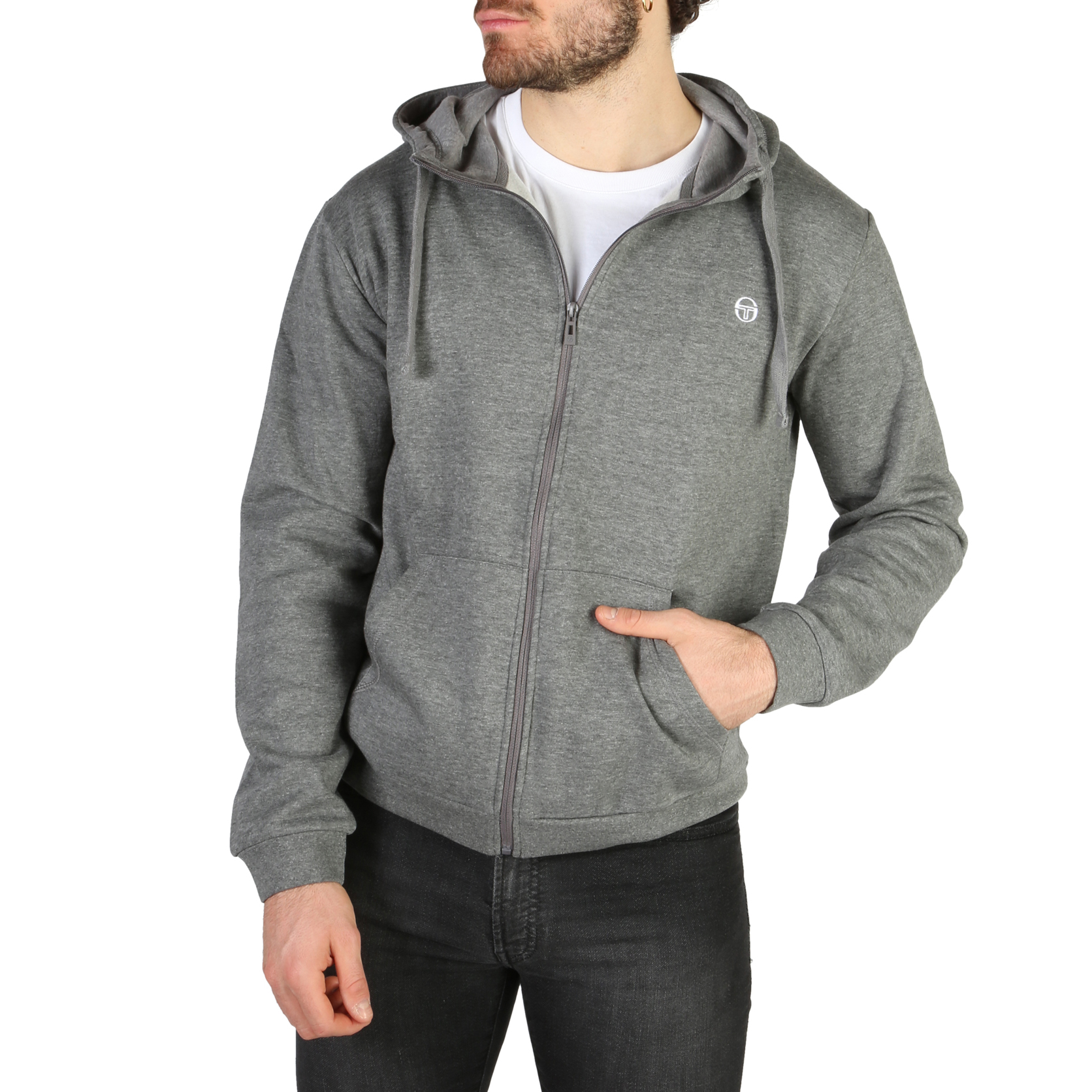 Sergio Tacchini Mens Sweatshirts - Grey - Size Large