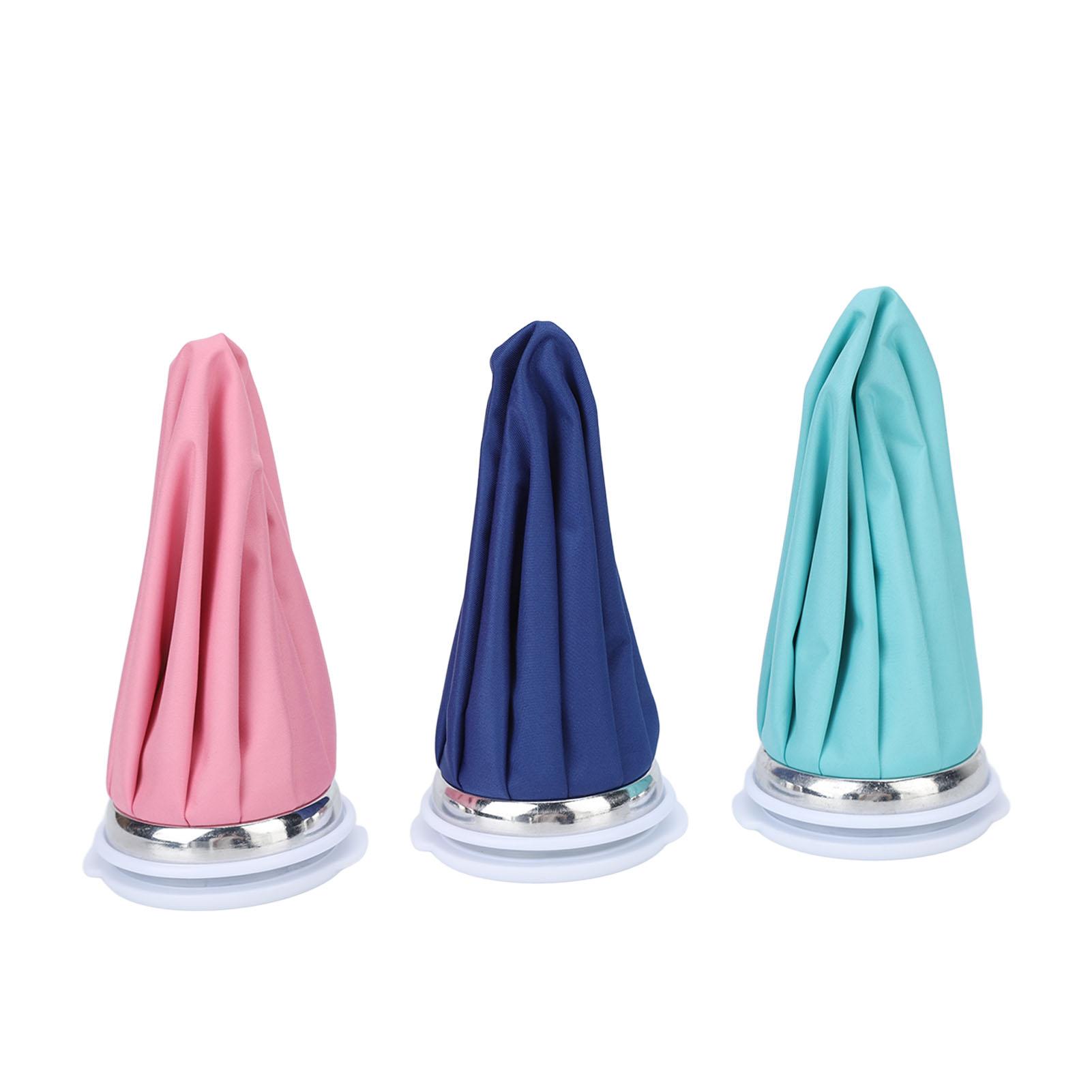 Beautyyy 3pcs Ice Pack Hot and Cold Therapy Pain Relief Long Lasting Hot Cold Ice Pack for Injuries 6 Inch