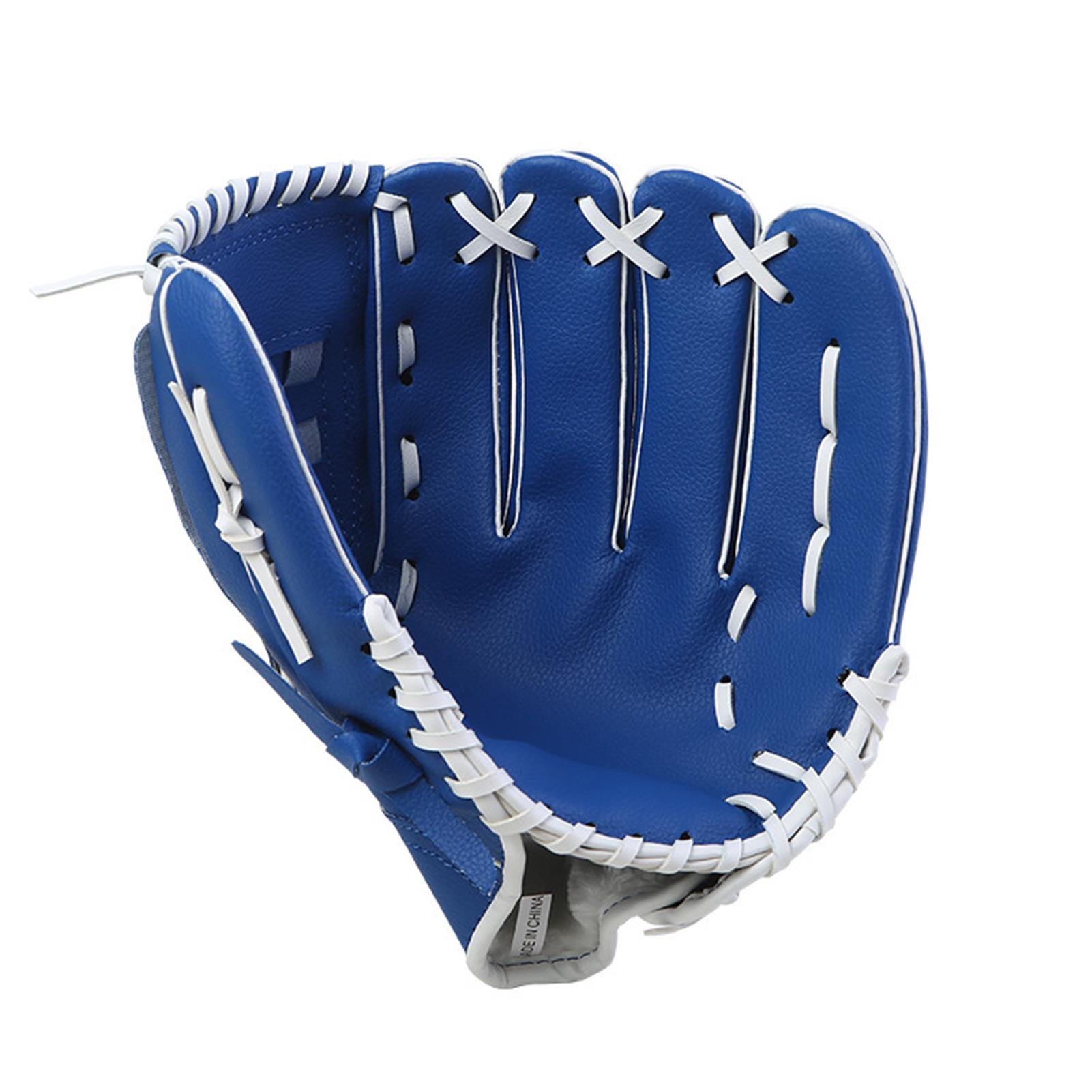 TOMTOP JMS 10.5/11.5/12.5 Inch Outdoor Sport Baseball Glove for Kids Youth Adults Left Hand Baseball Practice 10.5 inch