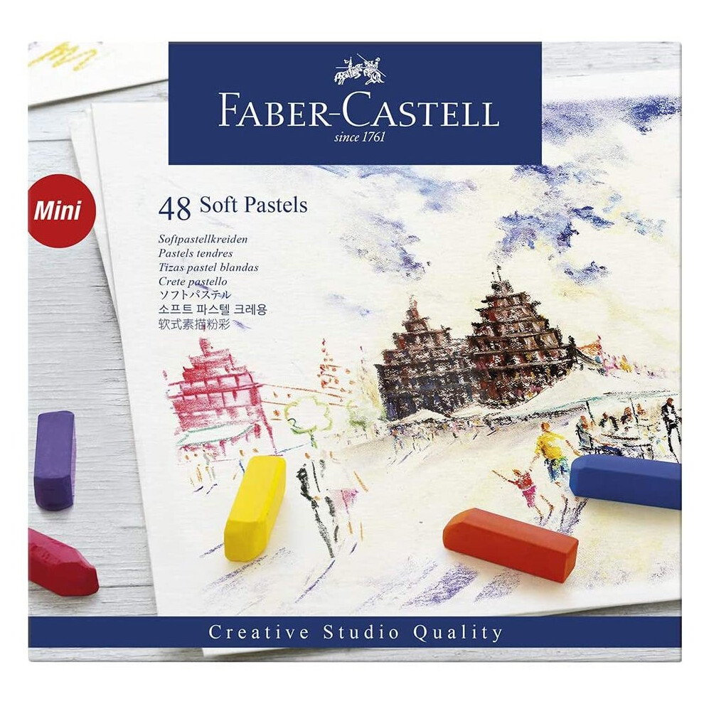West Designs Faber-Castell Creative Studio Soft Pastels (Pack of 48)