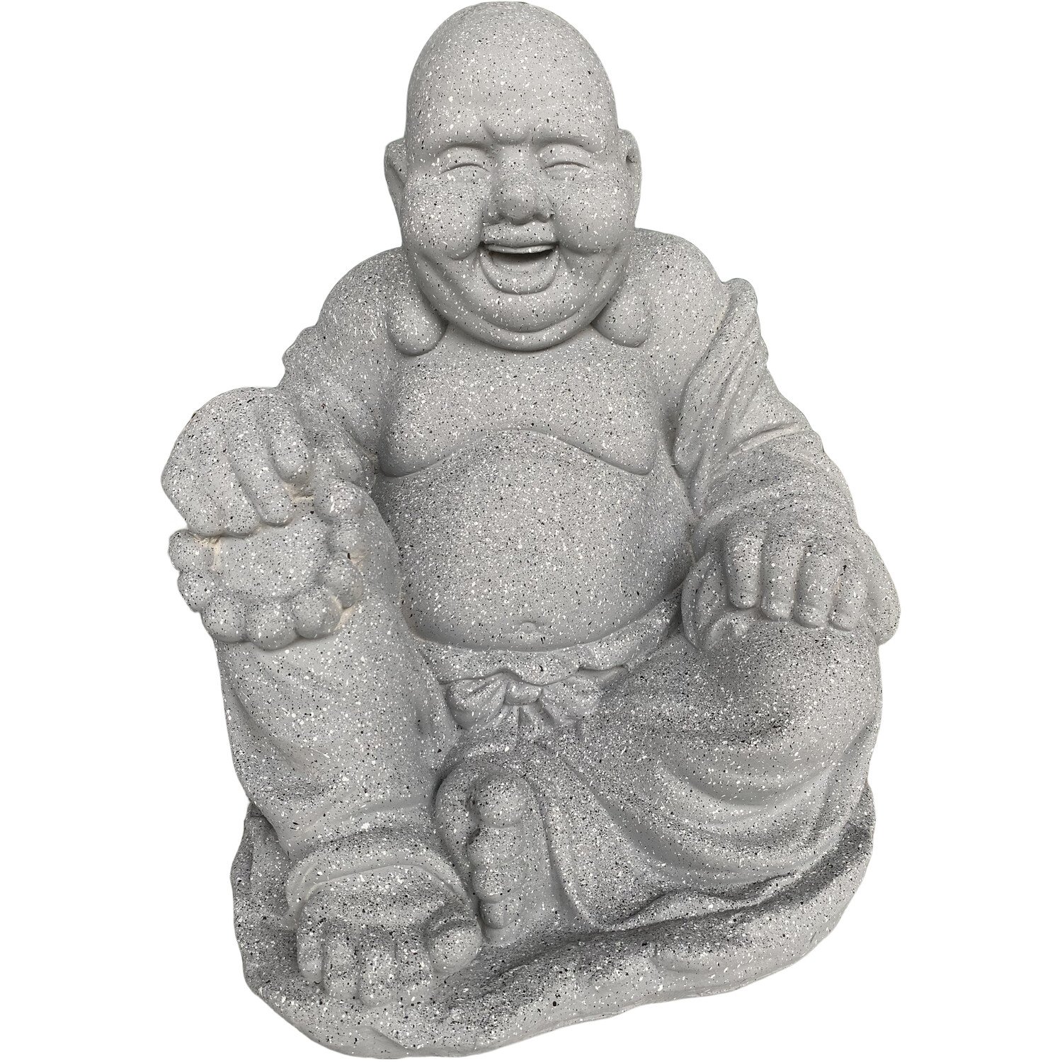 Laughing Garden Buddha - Stone