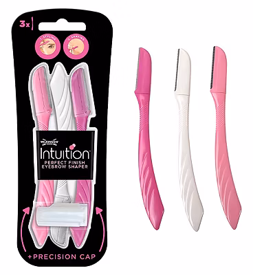 Wilkinson Sword Eyebrow Razor Dermaplaning Brow Trimmer x 3