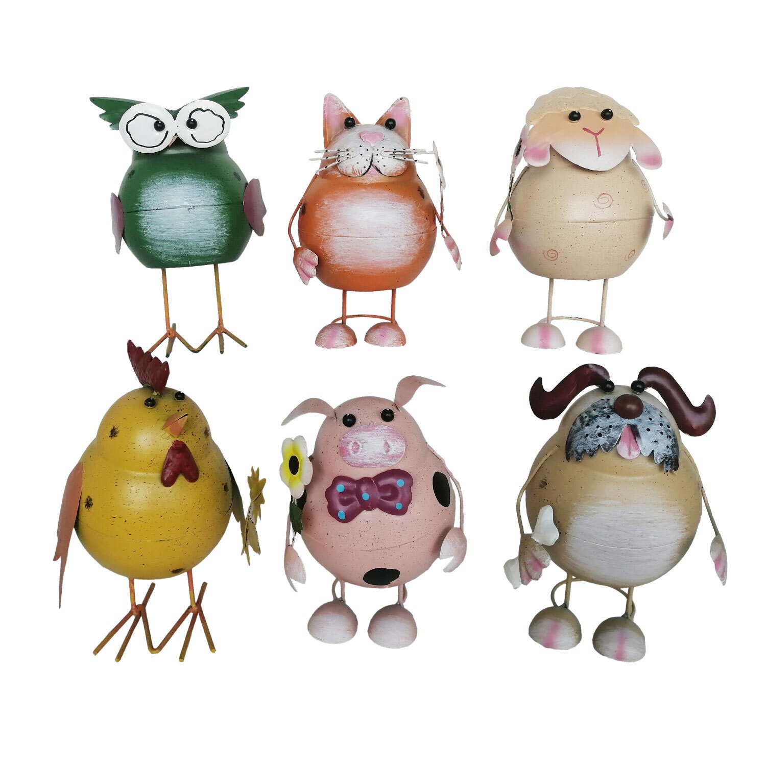 Jumbo Metal Garden Animal Ornament