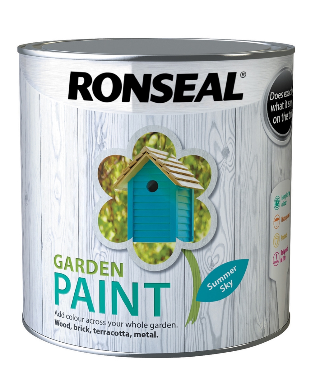 Ronseal Garden Paint Summer Sky 2.5L
