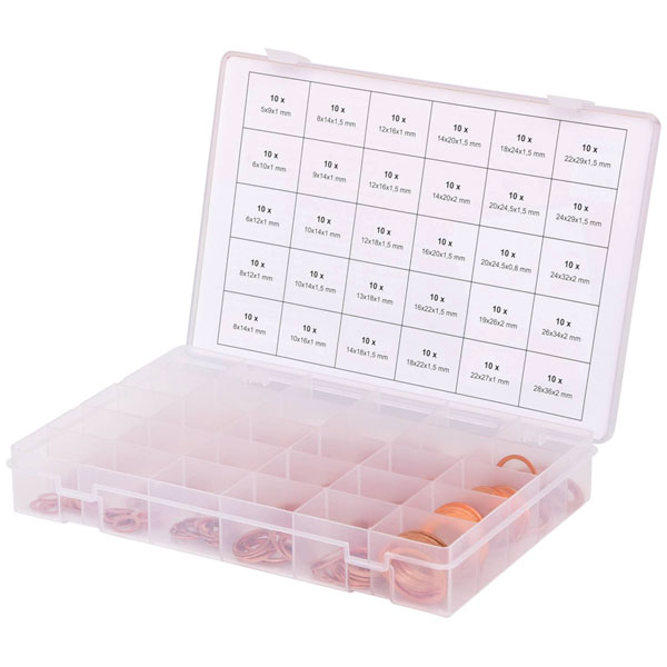 KS Tools 141 Piece Plumbing Sealing Rings Assortment